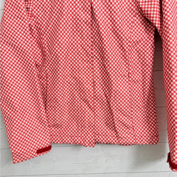 Helly Hansen Vintage Red & White Gingham Winter Jacket. Size M - Picture 6 of 9